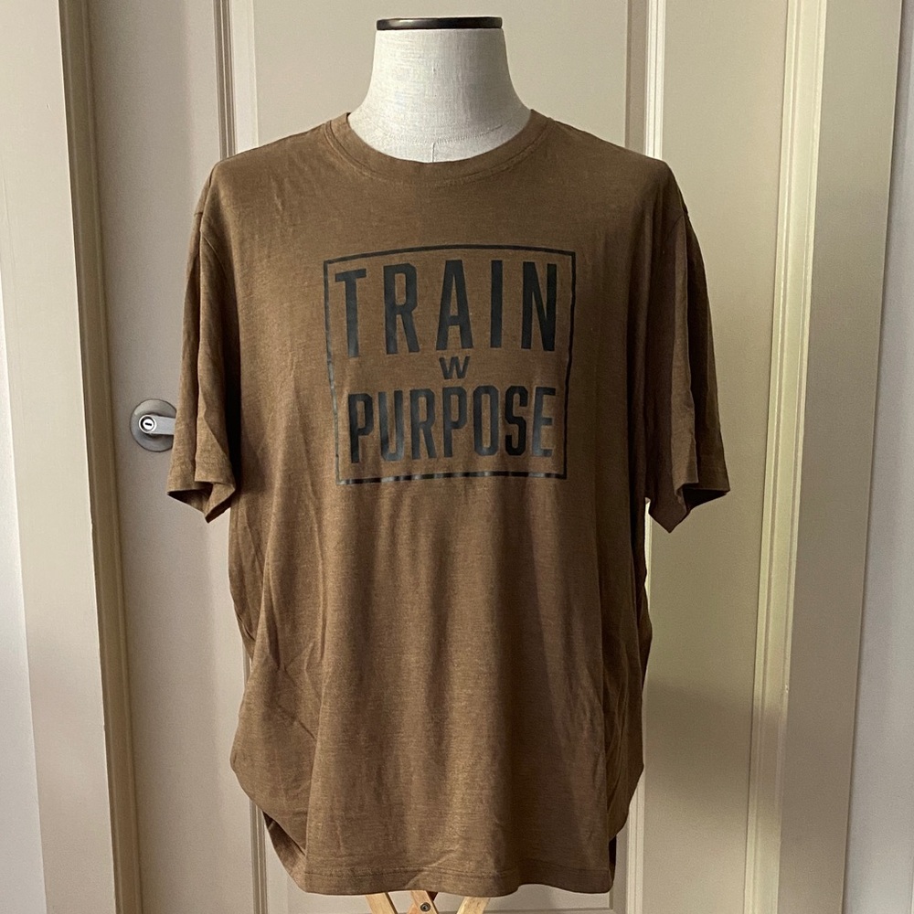 5.11 Brown Training T-shirt | Train with Purpose